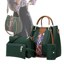 Ibuloule Handtaschen für Damen,Geldbörsen und Handtaschen für Damen | Umhängetaschen - Umhängetaschen mit Tragegriff für Damen, Umhängetaschen und Handtaschen von Ibuloule
