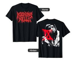 Ice Nine Kills – Red Logo Front Back T-Shirt von Ice Nine Kills Official