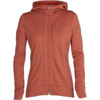 ICEBREAKER Damen Kapuzensweat W Quantum III LS Zip Hood von Icebreaker