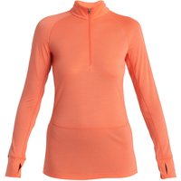 Icebreaker Damen 125 ZoneKnit Half Zip Longsleeve von Icebreaker