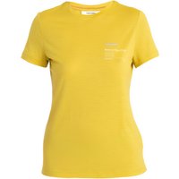 Icebreaker Damen Tech Lite III Natural Run Club 2.0 T-Shirt von Icebreaker