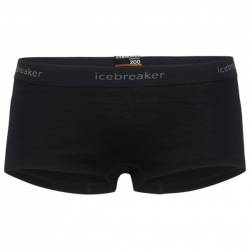 Icebreaker - Women's 200 Oasis Boy Shorts - Merinounterwäsche Gr L schwarz von Icebreaker
