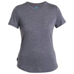 Icebreaker - Women's Merino 125 Cool-Lite Sphere III S/S Tee - Merinoshirt Gr XL grau von Icebreaker