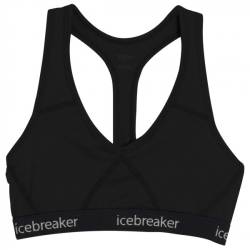 Icebreaker - Women's Sprite Racerback Bra - Merinounterwäsche Gr S schwarz von Icebreaker
