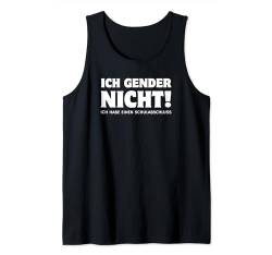 Ich Gender Nicht Ich Habe Einen Schulabschluss Männer Tank Top von Ich Gender Nicht Geschenkidee Männer Geschenk