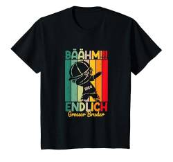 Kinder Bäähm Endlich Großer Bruder 2024 Dabbing Boy Geschenk T-Shirt von Ich Werde Großer Bruder Geschenk Kollektion