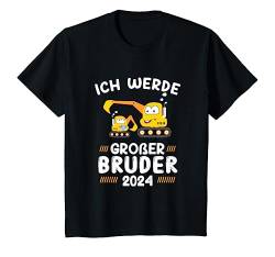 Kinder I Will Be Big Brother 2024 Bagger Brother Geschenk T-Shirt von Ich Werde Großer Bruder Geschenk Kollektion