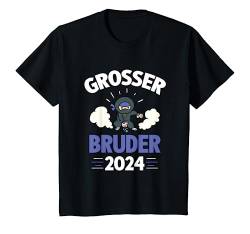 Kinder großer Bruder 2024 Ninja Bruder T-Shirt von Ich Werde Großer Bruder Geschenk Kollektion