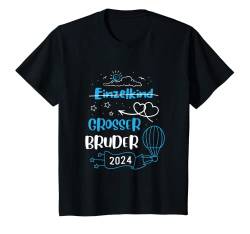 Kinder Großer Bruder 2024 T-Shirt Junge Geschwister Sohn Baby T-Shirt von Ich werde grosser Bruder 2024 Geburt Geschenkidee