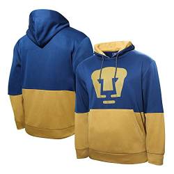 Icon Sports Herren Pumas UNAM Pullover Hoodie Kapuzen-Sweatshirt, Navy, Large von Icon Sports