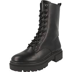 Jane Klain Damen Schuhe 10-Loch Boots Stiefel 252-538 Schwarz Reißverschluss (numeric_38) von Idana