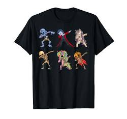 Dab Halloween Dabbing Halloween Kleidung Lustiges Halloween T-Shirt von Idee Horror Halloween Geschenke Für Herren Damen