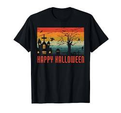 Happy Halloween | Halloween Kleidung Lustiges Halloween T-Shirt von Idee Horror Halloween Geschenke Für Herren Damen