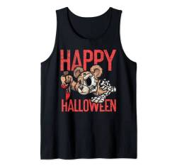 Happy Halloween | Halloween Kleidung Lustiges Halloween Tank Top von Idee Horror Halloween Geschenke Für Herren Damen