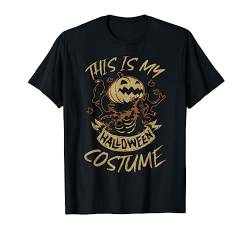 This Is My Halloween Costume | Lustiges Halloween T-Shirt von Idee Horror Halloween Geschenke Für Herren Damen