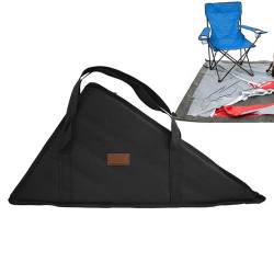 Camping-Reisetasche - Dreieckige Reisetasche mit doppelten Reißverschlüssen und Griffen - Dreieckige Aufbewahrungstasche für Reisen, Camping, Wochenende, Übernachtung für Männer und Frauen Idezek von Idezek