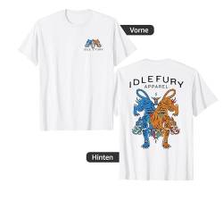 ZURÜCK ANSEHEN DRUCKEN Idle Fury Mystiker Tiger Tätowierung T-Shirt von Idle Fury Apparel