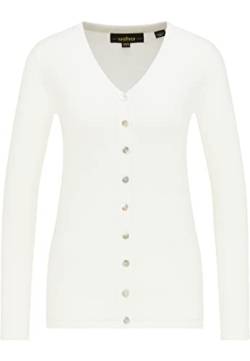 Idony Women's Cardigan Pullover Sweater, Weiss, XL/XXL von Idony