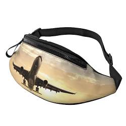 Bauchtasche mit Tarnmuster, für Herren und Damen, modisch, verstellbar, für Reisen, Sport, Wandern, Flugzeig, Einheitsgröße von Iguatu