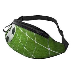 I Love Soccer Bauchtasche für Herren und Damen, modische, verstellbare Crossbody-Hüfttasche, für Reisen, Sport, Wandern, Soccer2, Einheitsgröße von Iguatu