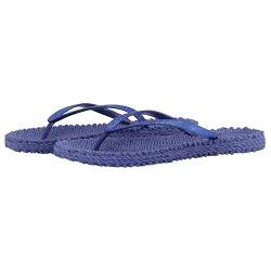 ILSE JACOBSEN HORNBAEK Damen Cheerful 01 Flip-Flop, Blaues Web., 42 EU von Ilse Jacobsen