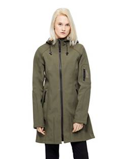 Ilse Jacobsen HORNBÆK | RAIN37 | Langer Outdoor Regen Parka | Wasserdicht, Winddicht, Atmungsaktiv | Army | 38 von Ilse Jacobsen