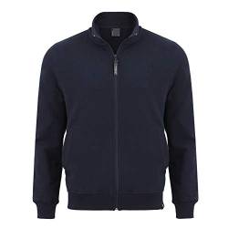 Imako® Herren sportlicher Herren Kapuzenpullover Kapuzenjacke Hoody Sweatshirt, dunkelblau, Gr. 4XL von Imako