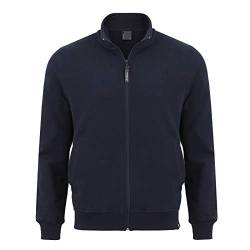 Imako® Herren sportlicher Herren Kapuzenpullover Kapuzenjacke Hoody Sweatshirt, dunkelblau, Gr. M von Imako