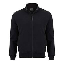 Imako® Herren sportlicher Herren Kapuzenpullover Kapuzenjacke Hoody Sweatshirt, schwarz, Gr. L von Imako