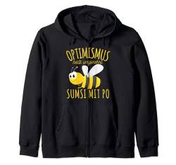 Optimismus Sumsi mit Po Imker Lustiges Spaß Kapuzenjacke von Imker Bienen & Hummeln Geschenke & lustige Sprüche