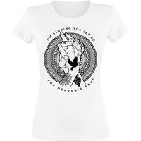 Imminence T-Shirt - For Heaven Sake - M bis XXL - für Damen - Größe L - weiß  - EMP exklusives Merchandise! von Imminence