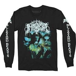 Immortal 'Blizzard Beasts' (Black) Long Sleeve Shirt (Medium) von Immortal