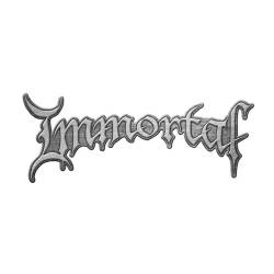 Immortal METALL PIN # 1 LOGO ANSTECKER BADGE BUTTON von Immortal