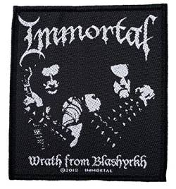 Immortal Wrath from Blashyrkh Aufnäher Patch Gewebt & Lizenziert !! von Immortal