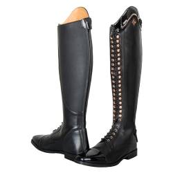 Imperial Riding Reitstiefel Olania Dressage Black-Lack Rose regular/regular, Größe:39 von Imperial Riding