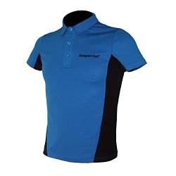Imperial Shirt F-6 (blau/schwarz - XXL) | - Funktionsfaser Tischtennis Shirt | Tischtennis Trikot | Tischtennis Hemd | TT-Spezial - Schütt Tischtennis von Imperial