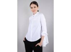 Klassische Bluse IMPERIAL "IMP-C ED4BBE" Gr. L (40), weiß (1100, bianco) Damen Blusen kurzarm von Imperial