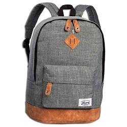 Bestway Grauer Unisex Businessrucksack Polyester Tagesrucksack Campus ORI102K Polyester Freizeitrucksack von Imppac