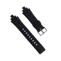 Calypso Herren Uhrenarmband 17mm Kautschuk-Band schwarz für Calypso K5595 D2UKA5595/S Uhrenarmband von Calypso für den Mann von Imppac