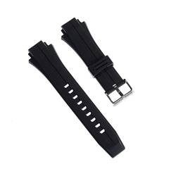 Calypso Herren Uhrenarmband 17mm Kautschuk-Band schwarz für Calypso K5606 D2UKA5606/S Uhrenarmband von Calypso für den Mann von Imppac