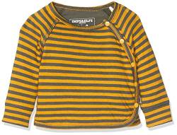 Imps & Elfs Baby-Jungen B T-Shirt Long Sleeve Langarmshirt, Mehrfarbig (Dark Shadow P343), (Herstellergröße: 50) von Imps & Elfs