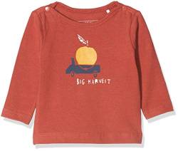 Imps & Elfs Baby-Jungen B T-Shirt Long Sleeve Langarmshirt, Rot (Cinnabar P333), (Herstellergröße: 62) von Imps & Elfs