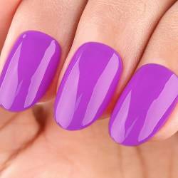 UV Nagellack, Dunkles Magenta Violett Gellack Nagellack Gel für UV Nagellampe Langlebige Maniküre Nagelgellack Soak Off Nail Gel Polish (Erfordert Trocknung unter UV-LED-Lampe) von Imtiti