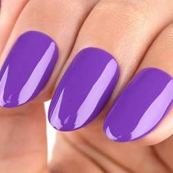 UV Nagellack, Lavendel Lila Gellack Nagellack Gel für UV Nagellampe Langlebige Maniküre Nagelgellack Soak Off Nail Gel Polish (Erfordert Trocknung unter UV-LED-Lampe) von Imtiti