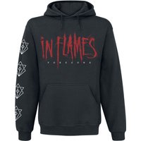 In Flames Kapuzenpullover - Foregone Cover - S bis 3XL - für Männer - Größe M - schwarz  - Lizenziertes Merchandise! von In Flames