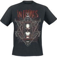In Flames T-Shirt - Dark Hourglass - S bis 3XL - für Männer - Größe M - schwarz  - Lizenziertes Merchandise! von In Flames