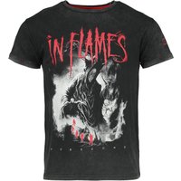 In Flames T-Shirt - EMP Signature Collection - S bis 3XL - für Männer - Größe XL - grau  - EMP exklusives Merchandise! von In Flames