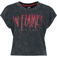 In Flames T-Shirt - EMP Signature Collection - XS bis 3XL - für Damen - Größe 3XL - grau  - EMP exklusives Merchandise! von In Flames
