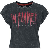 In Flames T-Shirt - EMP Signature Collection - XS bis 3XL - für Damen - Größe XL - grau  - EMP exklusives Merchandise! von In Flames