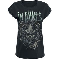 In Flames T-Shirt - In Flames We Trust - S bis 3XL - für Damen - Größe L - schwarz  - Lizenziertes Merchandise! von In Flames